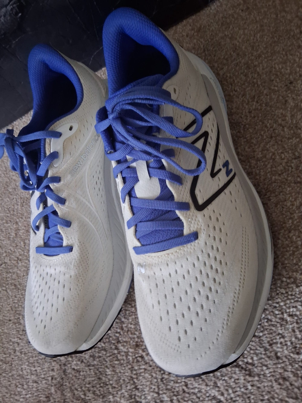 New Balance Fresh Foam X 860 v12 Men's Size 10 White Blue  Stability Shoes - Picture 6 of 6
